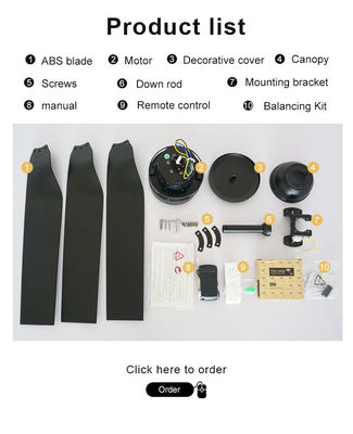 42 นิ้ว 35w Dc เครื่องยนต์ ใบมีดโลหะพัดลมเพดานสำหรับห้องออกกำลังกาย Home Gym