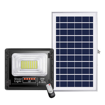 25w 150w 300 วัตต์น้ำท่วมพลังงานแสงอาทิตย์ 80lm / w 3.7V ไฟรักษาความปลอดภัยพลังงานแสงอาทิตย์กลางแจ้ง