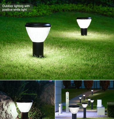 35/65/85 ซม. สแตนเลส LED ไฟสวนพลังงานแสงอาทิตย์ 6500LM รองรับ Dimmer