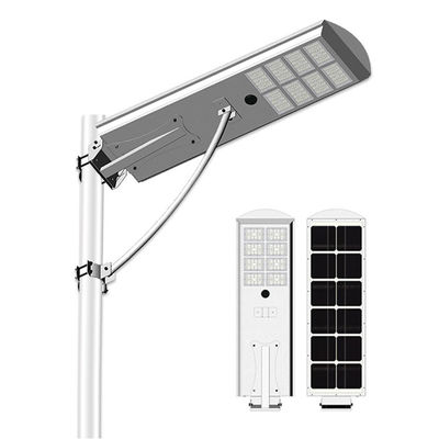 FCC Saa 60W 80W 100W LED ไฟถนนพลังงานแสงอาทิตย์แบบบูรณาการ 175LM / W