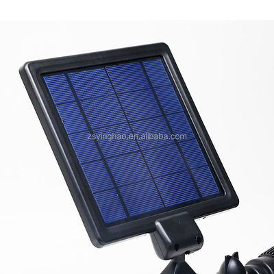12LEDs 20-600Lumen Solar Motion Sensor Spotlight หัวคู่ Solar Spotlight