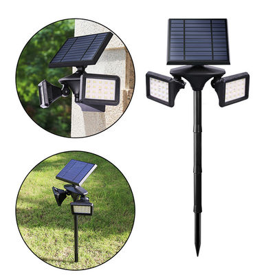 Waterproof Ip65 600LM 40 ไฟ LED สวนพลังงานแสงอาทิตย์ PIR ไฟสนามหญ้าพลังงานแสงอาทิตย์