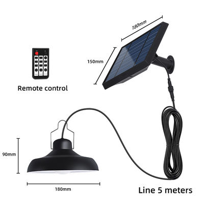 90lm / W 2800-3200K Led Solar Shed Lights โคมไฟสนามพลังงานแสงอาทิตย์สำหรับ Camping
