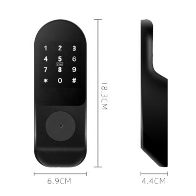 ล็อคอิเล็กทรอนิกส์อัจฉริยะ 40 มม. สำหรับการควบคุมโรงแรม Bluetooth