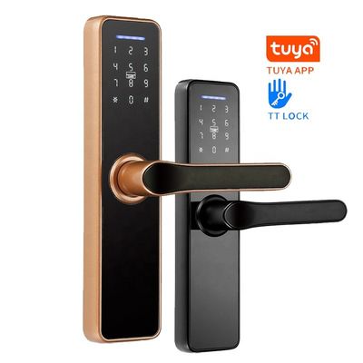 Ttlock Tuya App 35mm Smart Electronic Lock รหัสผ่าน Wifi