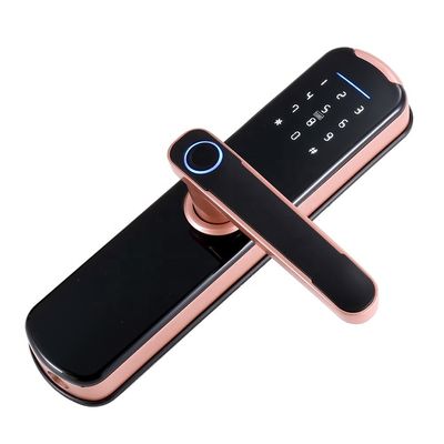 35mm-50mm Anti Theft Intelligent Electronic Lock ล็อคลายนิ้วมือ Tuya