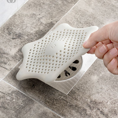 160 * 160 * 12 มม. ป้องกันการอุดตันซิลิโคน Sink Strainers / ซิลิโคนท่อระบายน้ำ