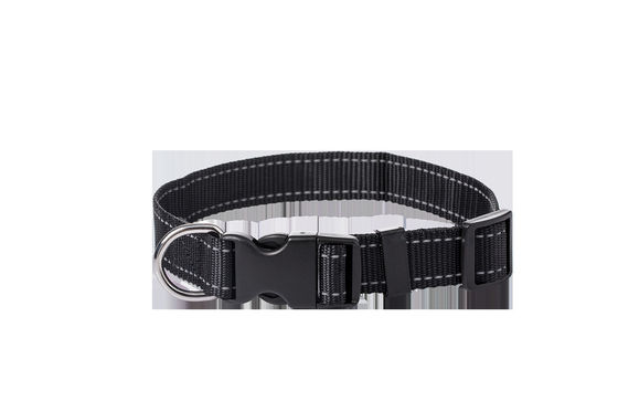 เป็นมิตรกับสิ่งแวดล้อม OEM ODM ปลอกคอไนลอนคลาสสิกแบบกำหนดเองพร้อมหัวเข็มขัดพลาสติก