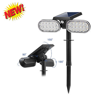 90lm / W Security Night Outdoor LED ไฟภูมิทัศน์พลังงานแสงอาทิตย์ 2800-3200K ความแปลกใหม่