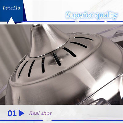 6000k 4000lm Crystal Flush Mount พัดลมเพดาน Neutral White