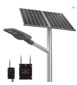 รีโมทคอนโทรล 200lm 6000k Led Solar Flood Light