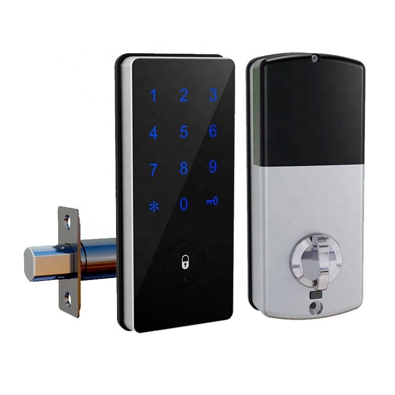 ห้องนอน Smart Electronic Lock 30MM ~ 70MM สำหรับประตูไม้ Single Double Cylinder