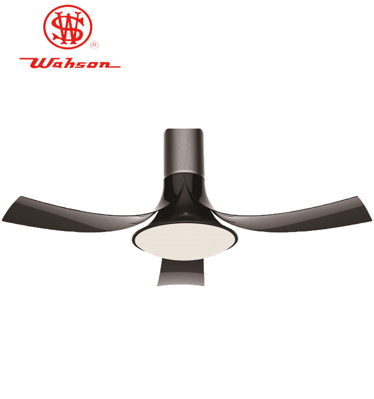 มีสไตล์ 48 นิ้วรีโมท Dimming LED DC พัดลมพัดลมเพดานย้อนกลับจับเวลาอากาศเย็น