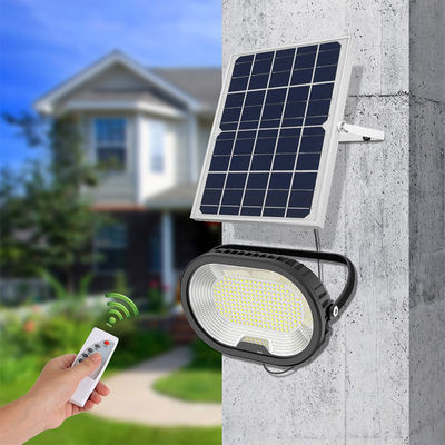 Outdoor Ip65 60 Led Solar Flood Light 100lm 25w โคมไฟรักษาความปลอดภัยพลังงานแสงอาทิตย์